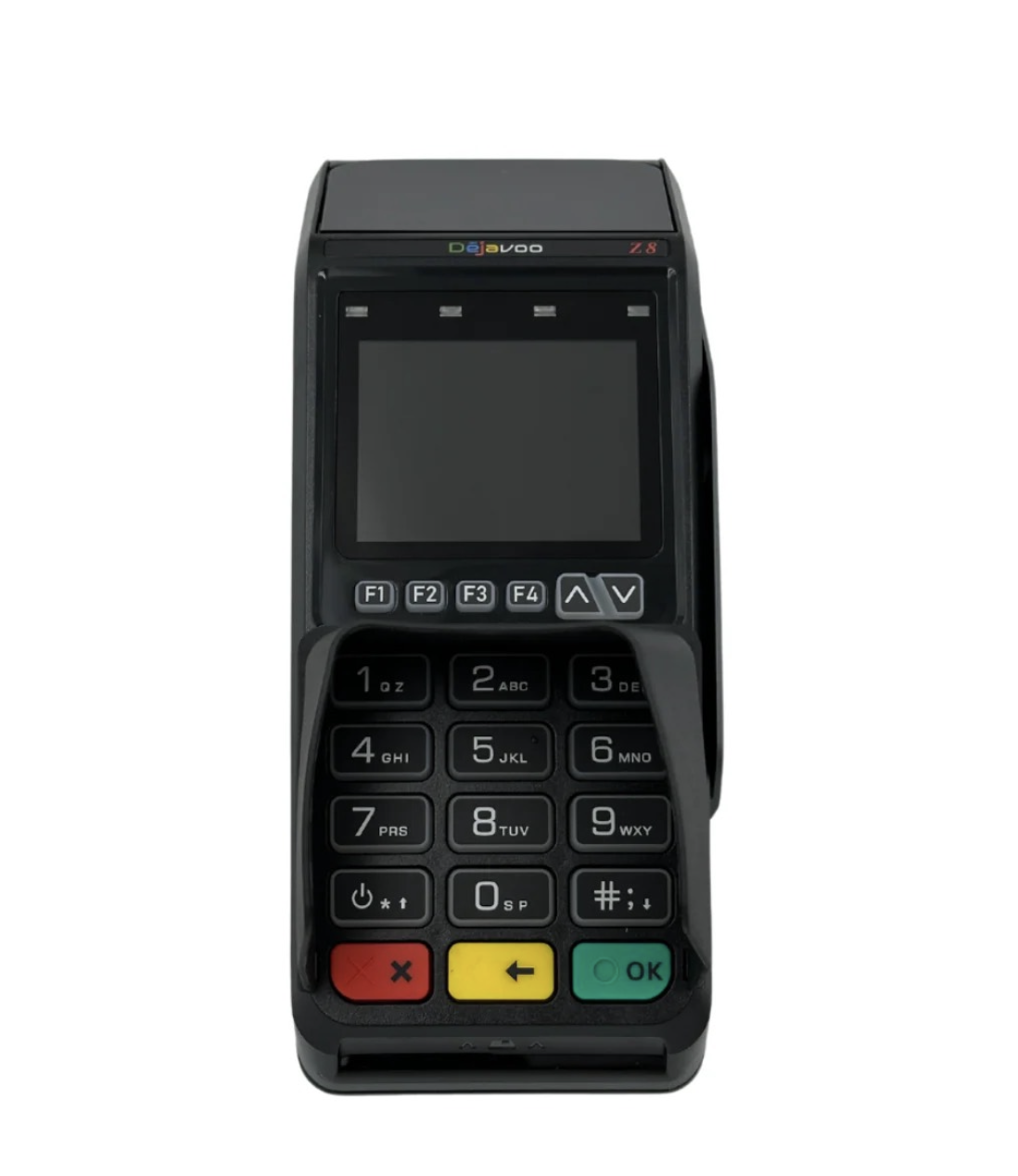 Dejavoo Z8 wireless payment terminal front view